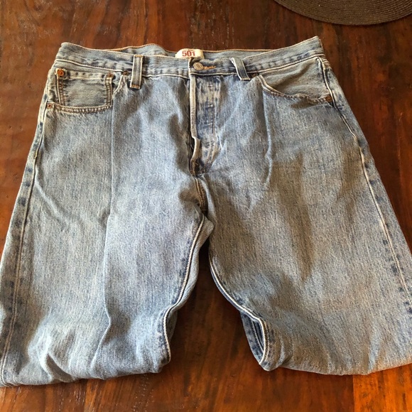 Levi’s 501 button fly jeans. - Picture 2 of 3